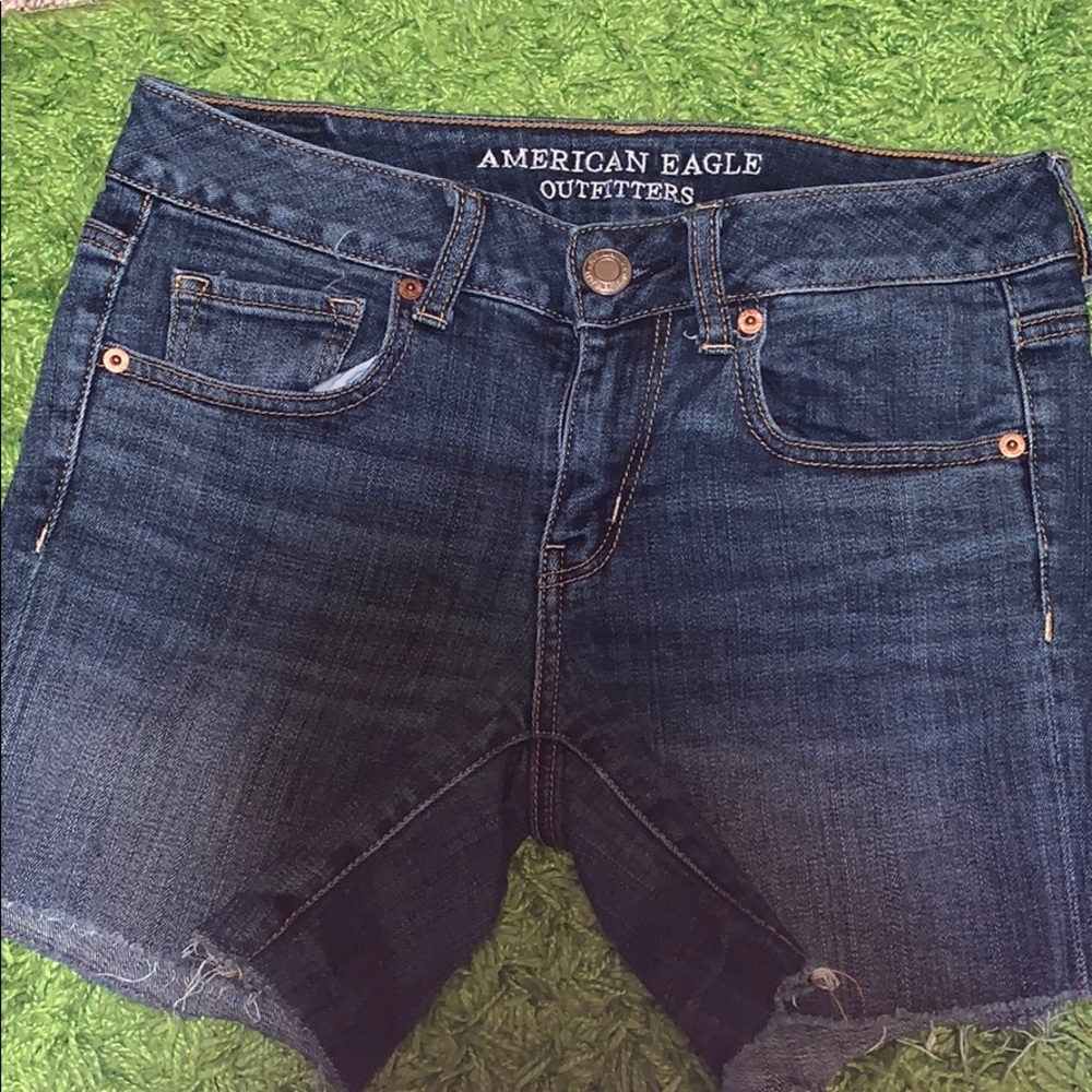 American eagle jean shorts
